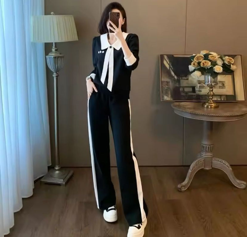 Fashion Women Tracksuit  Pants Two Piece Sets 485915 M - TUZZUT Qatar Online Shopping