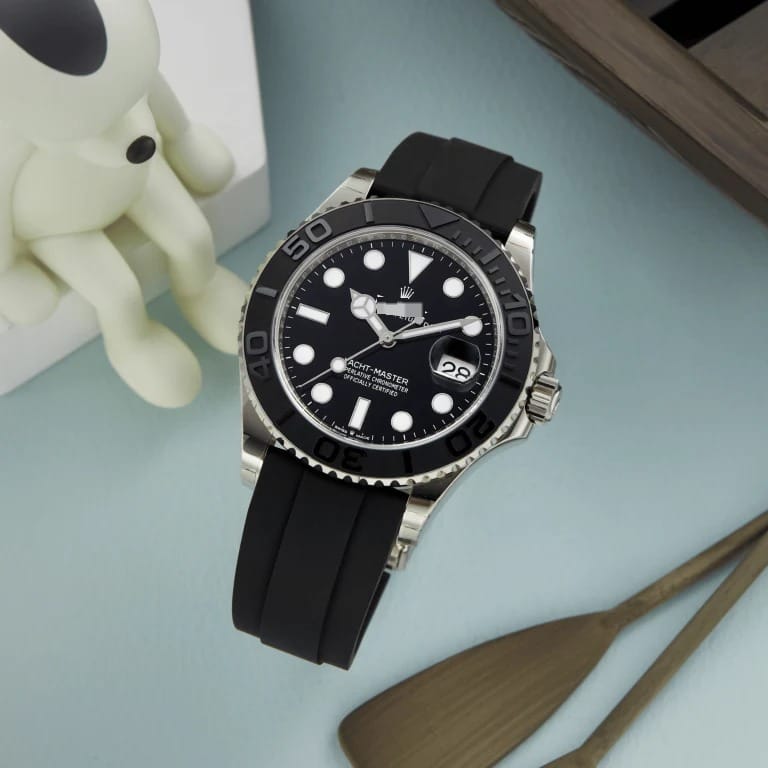 Yacht-Master Oysterflex Black Dial RLX983 Yacht-Master Oysterflex Black Dial RLX983