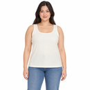 Women’s Ivory Scoop-Neck Sleeveless Vest Top 187608 - L