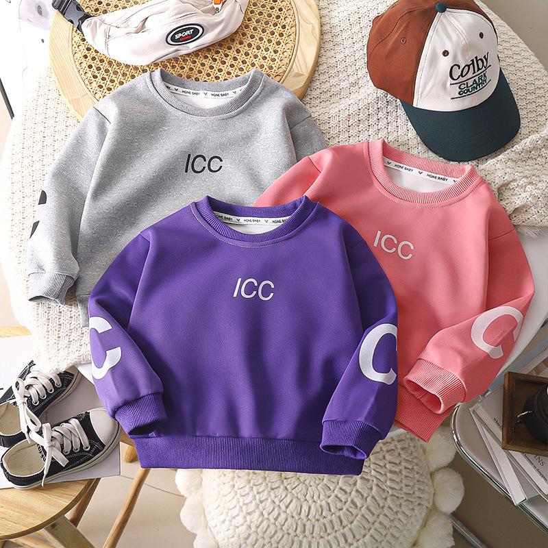 Fashion Letter Children's Girl Boy Sweater 488657 Fashion Letter Children's Girl Boy Sweater 488657