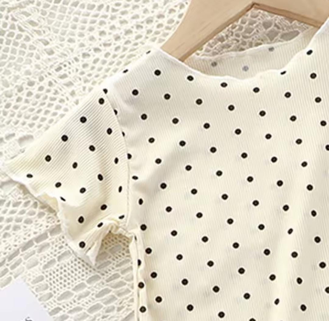 Girls Short Sleeved Summer Outfit Two-Piece Set 1694218 Girls Short Sleeved Summer Outfit Two-Piece Set 1694218