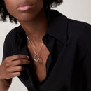 LOVE Pendant White Gold Necklace S503813624 - TUZZUT Qatar Online Shopping