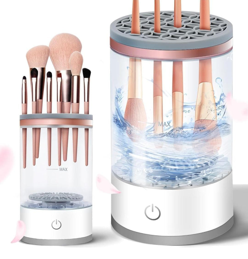 Rechargeable Makeup Brush Electric Cleaner B-321129 - TUZZUT Qatar Online Shopping