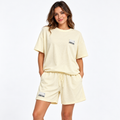 Ladies Short-Sleeve T-Shirt and Shorts Set T-142