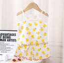 Children's Clothing Sleeveless Tops Pants Pajamas Set    541238 - TUZZUT Qatar Online Shopping