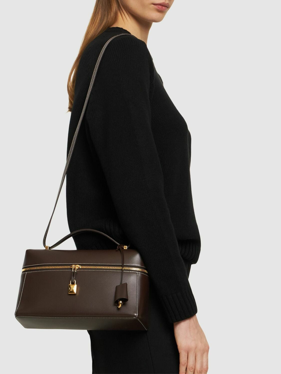 Luxury Extra Bag Leather Top Handle LP27 Luxury Extra Bag Leather Top Handle LP27