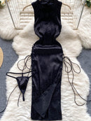 2 Pcs Women 's Sleeveless Uniform 450079 - TUZZUT Qatar Online Shopping