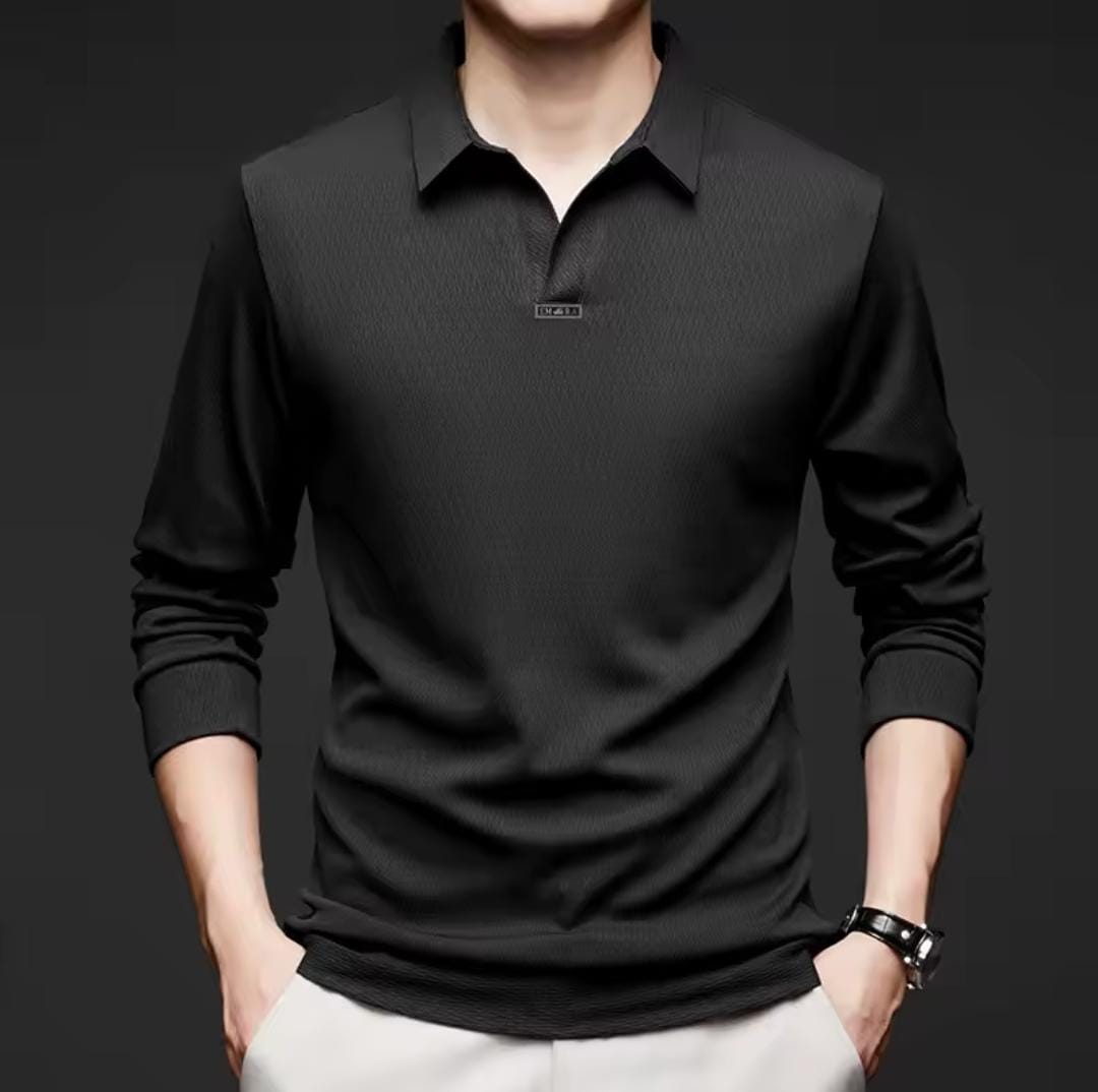 Men's Long Sleeve Hoodie Slim-fit T-shirt B-369039 Men's Long Sleeve Hoodie Slim-fit T-shirt B-369039