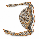 Women’s Double-Sided Paisley Mulberry Silk Headscarf 42684