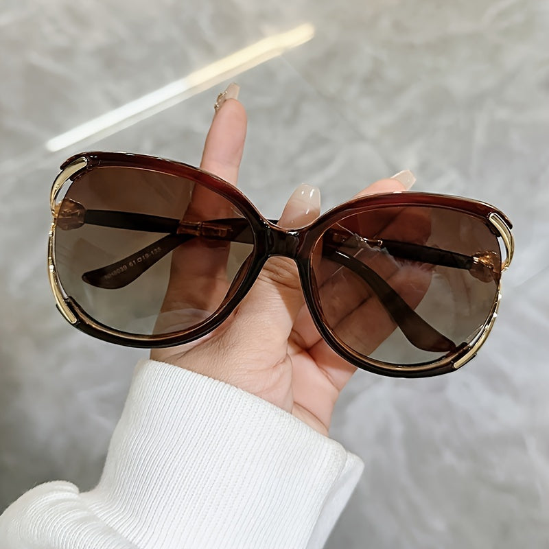 New Fashion Large Frame Sunglasses Vintage Women S4187026