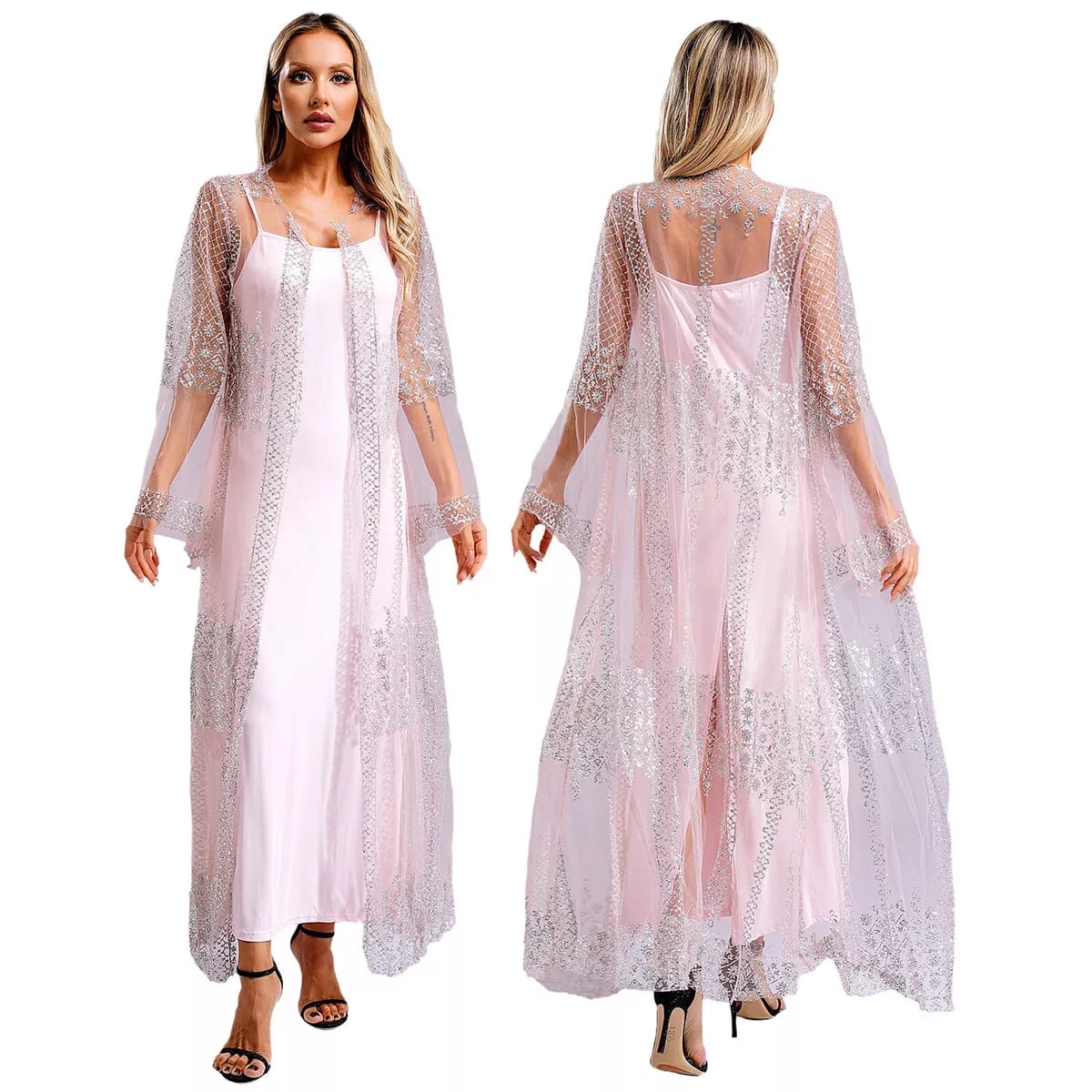 Womens Shawl Festival Dress Sequins Cardigan Adult Sleeveless Holiday Costume B83680 Womens Shawl Festival Dress Sequins Cardigan Adult Sleeveless Holiday Costume B83680