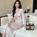 Women 's Long Sleeve Night Dress XL 539348 - TUZZUT Qatar Online Shopping