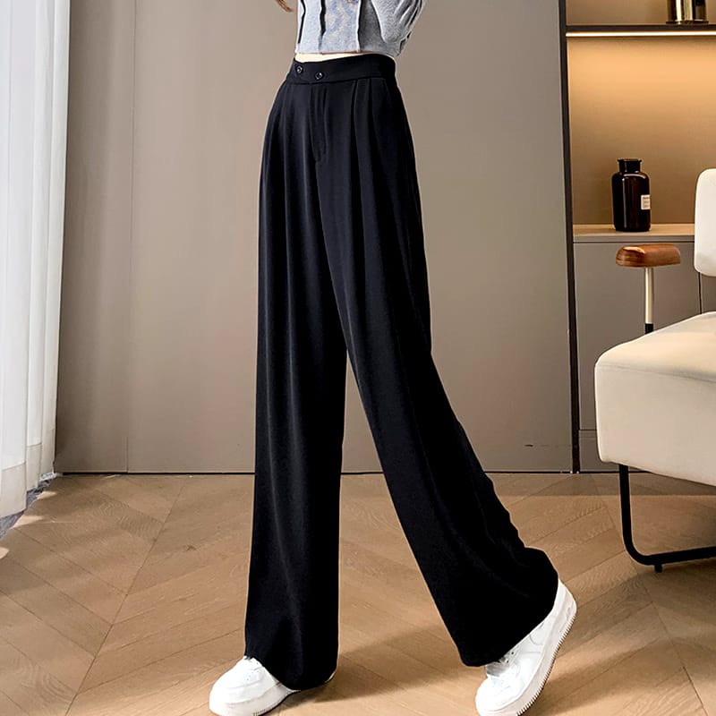 Women's Long Solid Color Pant 441806 - M