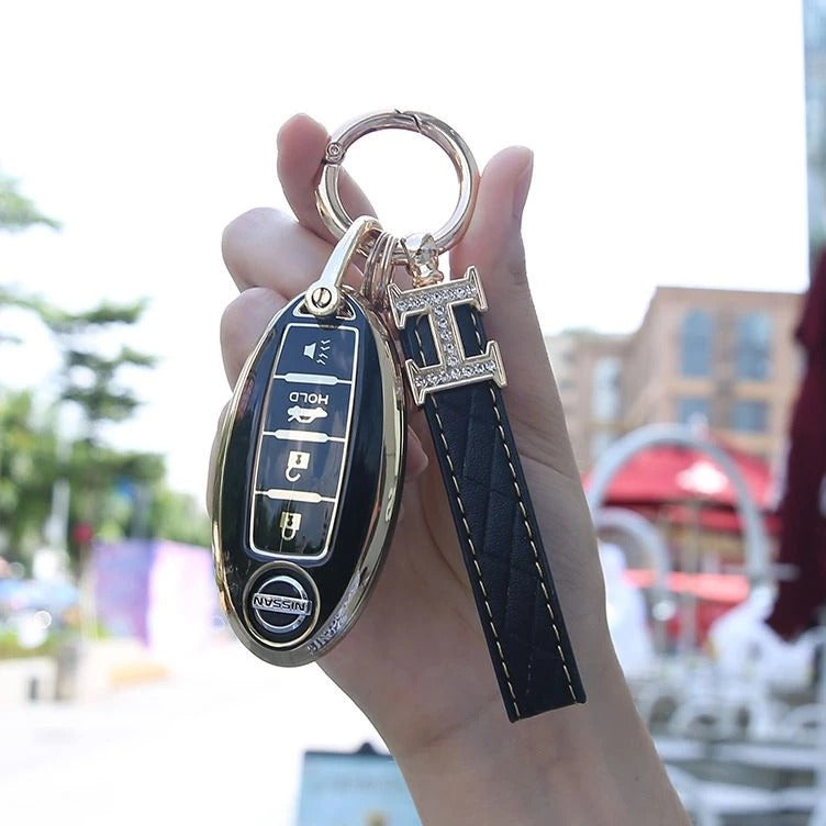 Luxury Diamond Leather Keychain KC32176 Luxury Diamond Leather Keychain KC32176