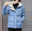 Winter New Cotton Print Women's Jacket With Hood Coat S9021867 - TUZZUT Qatar Online Shopping