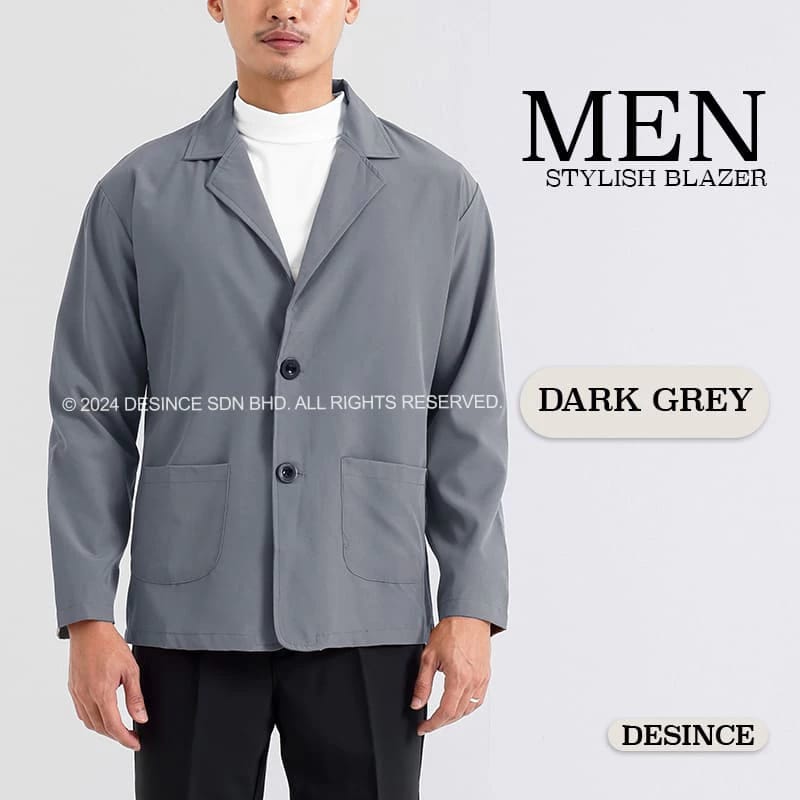 Men Stylish Blazer Casual Men Outerwear Jaket   zd140 - TUZZUT Qatar Online Shopping