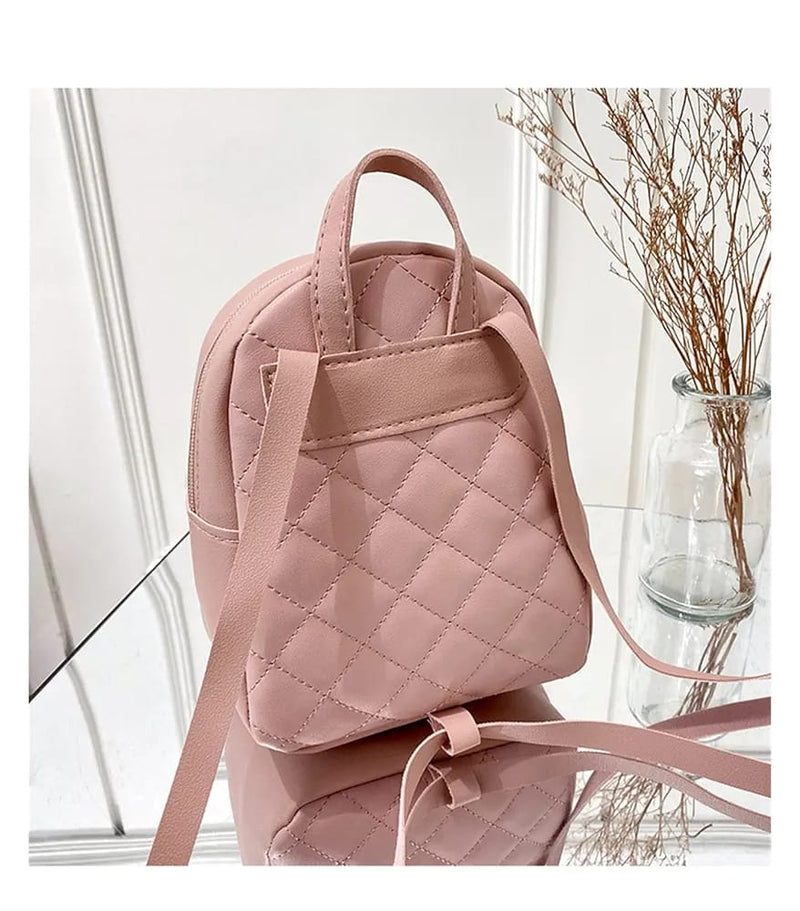 Ladies Mini Small Backpack Shoulder Mobile Phone Bag   345251 - TUZZUT Qatar Online Shopping