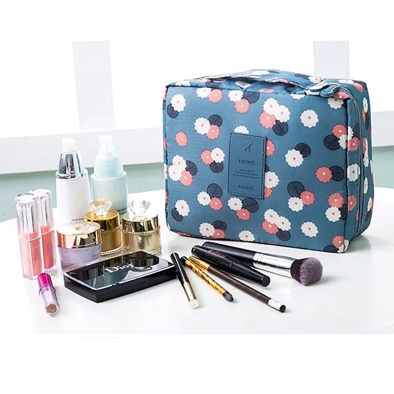 Multifunction travel Cosmetic Bag Women Waterproof Cosmetic MakeUp Bag Travel Organizer Female Storage Make Up Cases S2080938 - Tuzzut.com Qatar Online Shopping