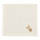 Ivory Baby Mouth Towel with Bunny Embroidery 1578758  - Size 30 × 28 cm