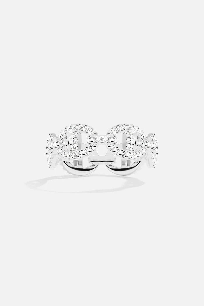 Maille Marine Silver Ring AM5500 - TUZZUT Qatar Online Shopping