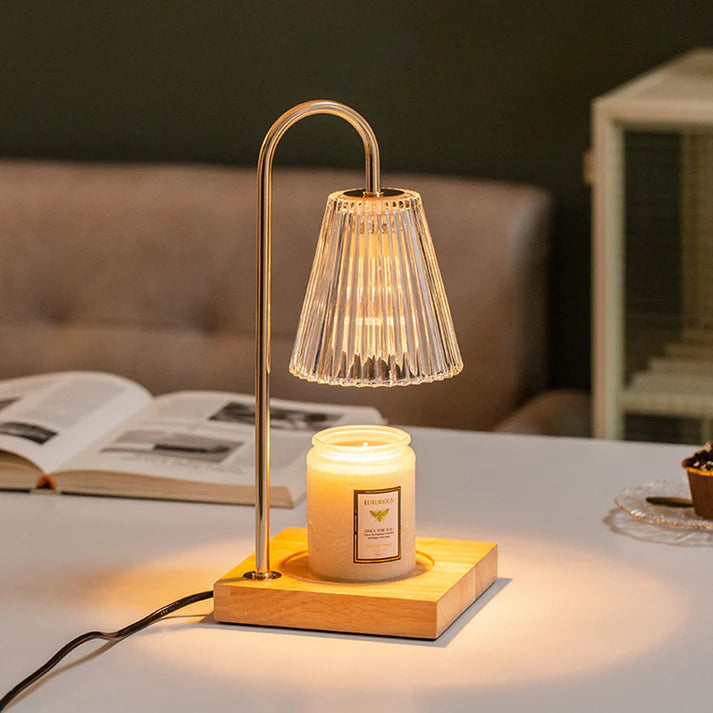 Warm Candle Lamp 110V/220V Bedroom Bedside Aromatherapy Lamp