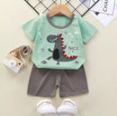 Baby Cartoon T Shirt + Shorts Set 2pcs  Sets   1563113 - TUZZUT Qatar Online Shopping