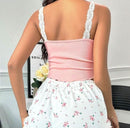 Women's Lace V Neck Shorts Pajama Sets   570170 - TUZZUT Qatar Online Shopping