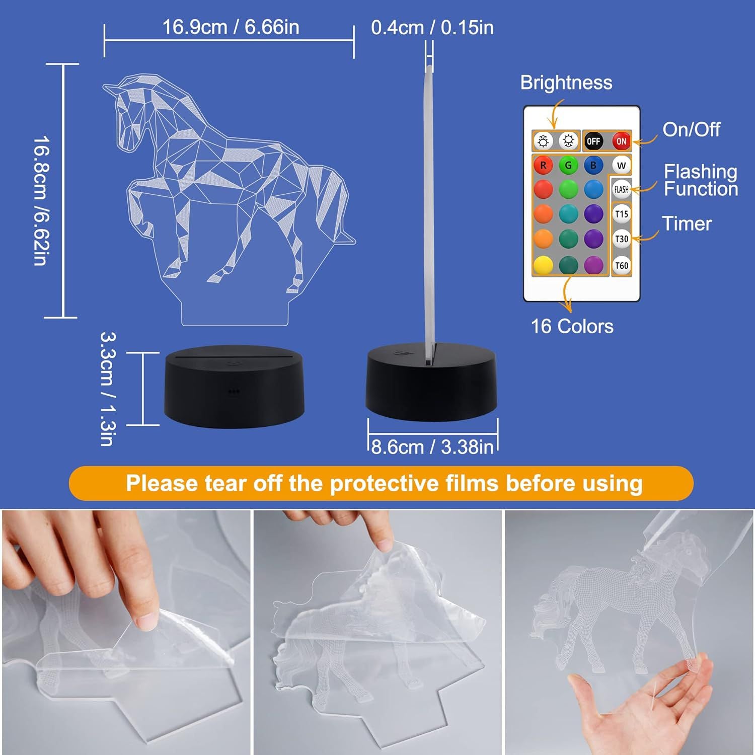 3D Illusion Touch Night Light Toy Home Decor S4839266 3D Illusion Touch Night Light Toy Home Decor S4839266