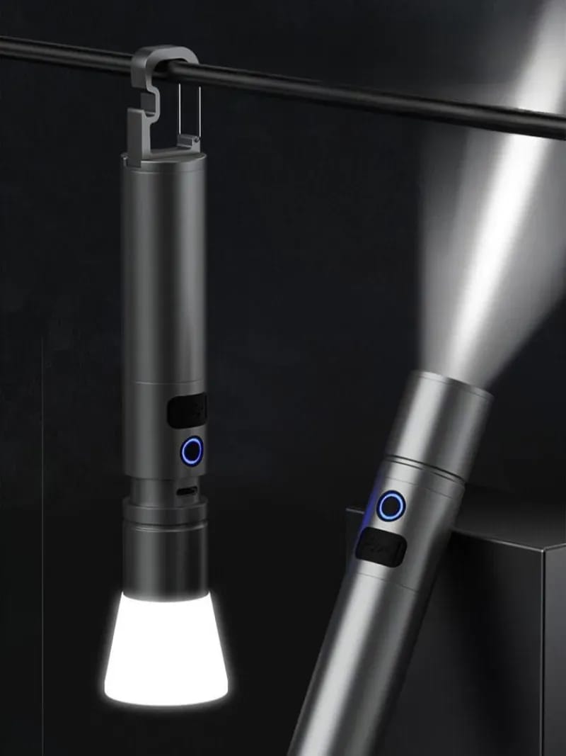 Torchlight Flashlight with Laser Pointer B-298015 - TUZZUT Qatar Online Shopping