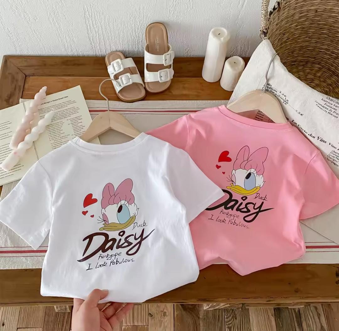 Baby Girl's Summer Loose Casual Short Sleeve Top 1567869 Baby Girl's Summer Loose Casual Short Sleeve Top 1567869