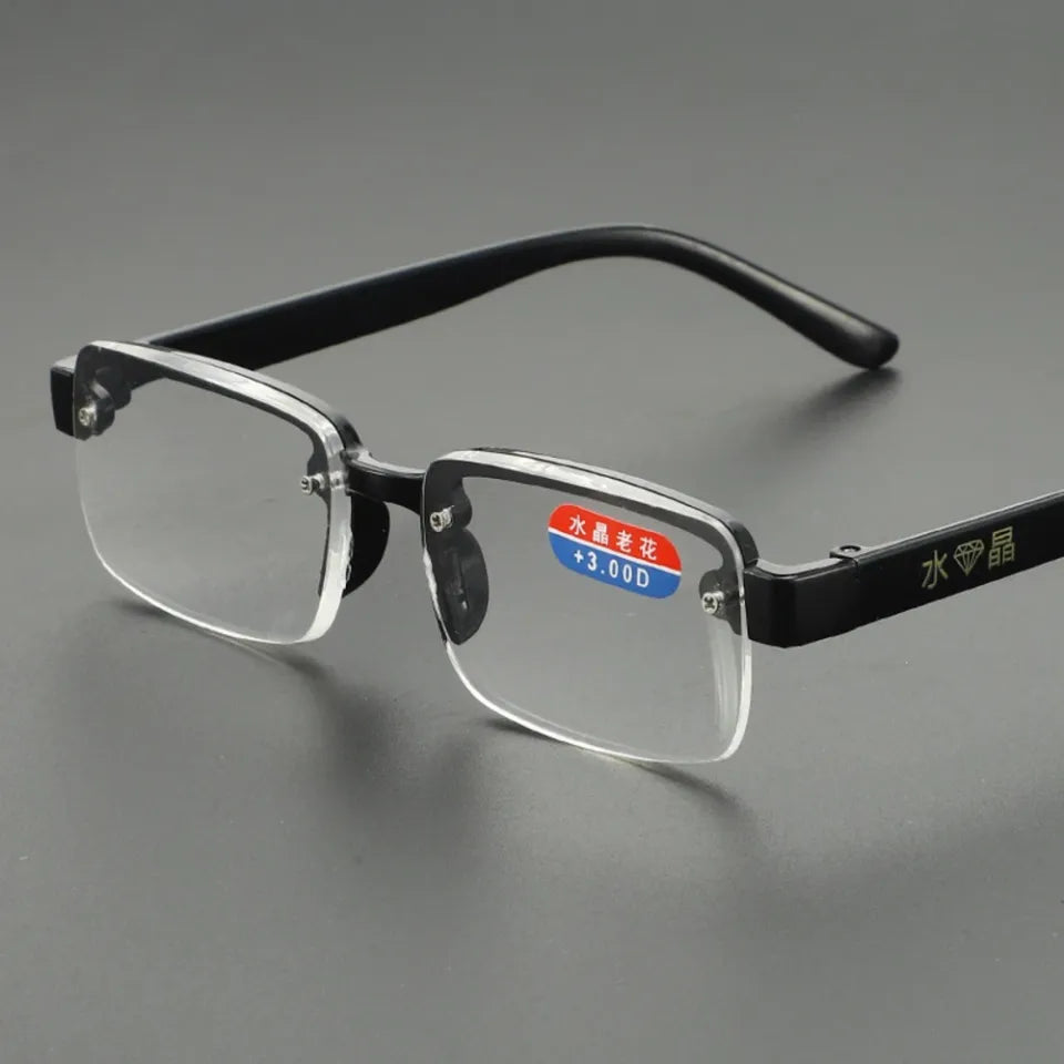 Rimless Crystal Reading Glasses RG50