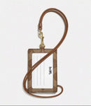 New ID Lanyard Signature Coated Canvas Leather   S4258432 - TUZZUT Qatar Online Shopping