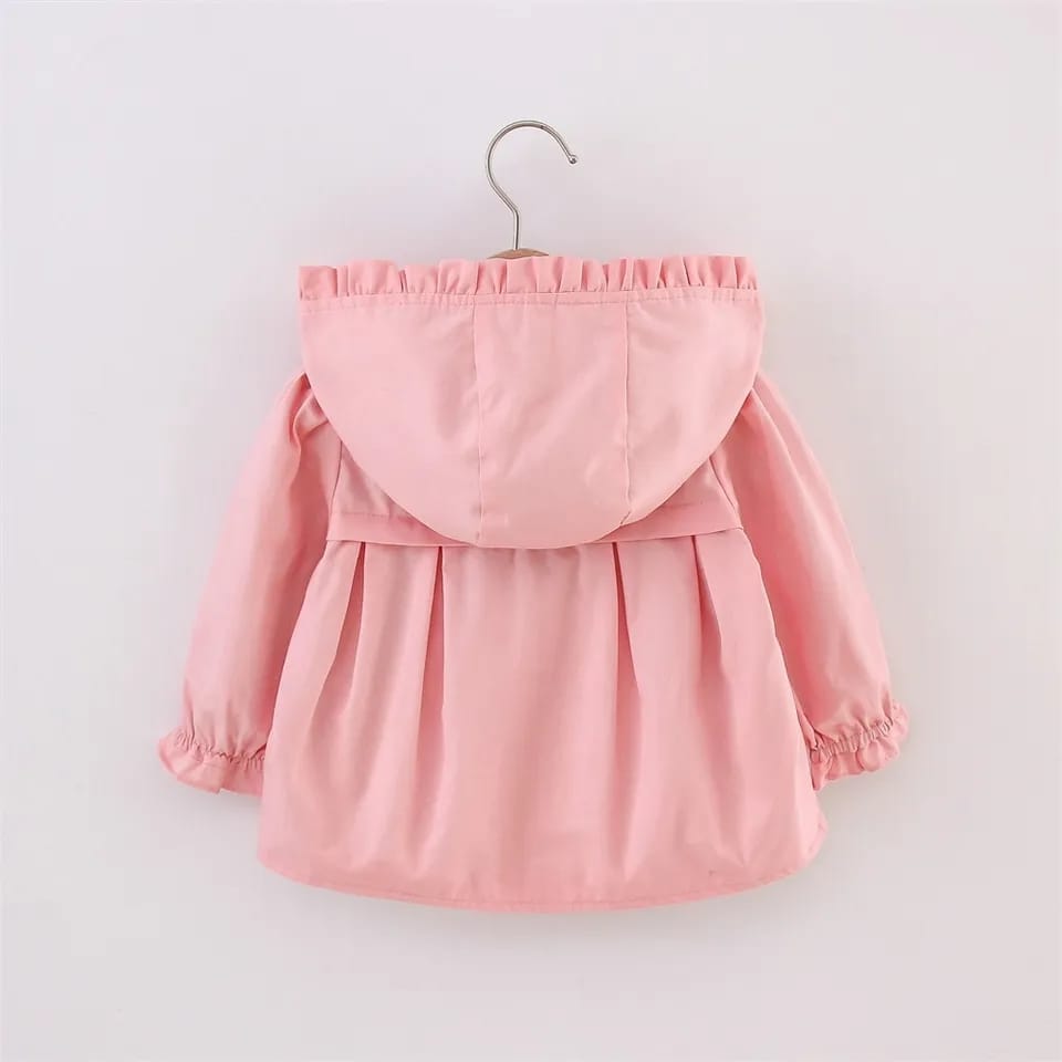 PatPat Solid Floral Print Long-sleeve Baby Hooded Jacket 6-9M 19841262 PatPat Solid Floral Print Long-sleeve Baby Hooded Jacket 6-9M 19841262