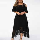Padaleks Plus Size Dresses for Women Cocktail Graduation Business Casual Cute Flowy Teens Clothes Sexy Dresses for Women   B19134 - TUZZUT Qatar Online Shopping