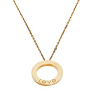 Love Yellow Pendant Necklace S 339847 - Tuzzut.com Qatar Online Shopping
