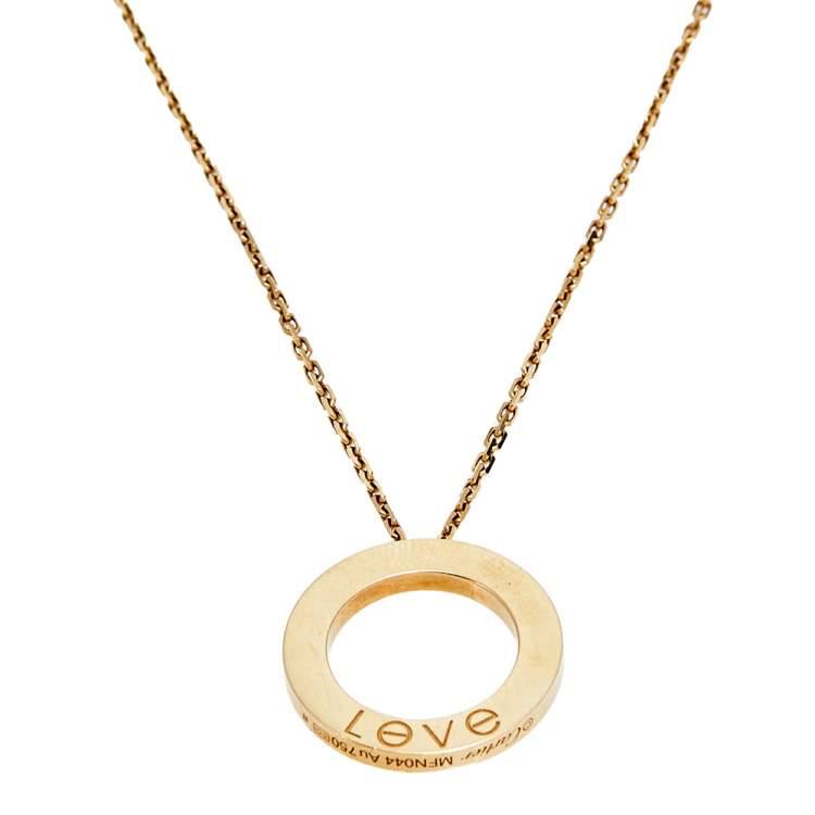 Love Yellow Pendant Necklace S 339847 - Tuzzut.com Qatar Online Shopping