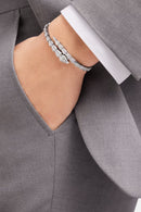 Serpenti Viper White Gold Diamonds Bracelet BV7700 - TUZZUT Qatar Online Shopping