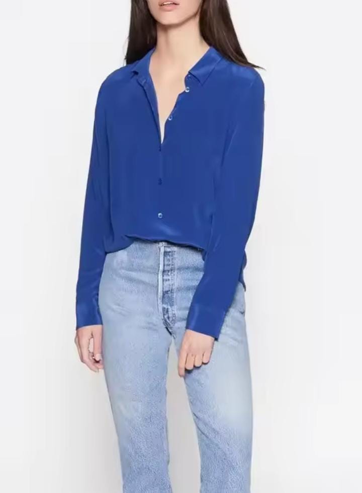 Women's Silk Long Sleeve Shirt S4924236 Women's Silk Long Sleeve Shirt S4924236