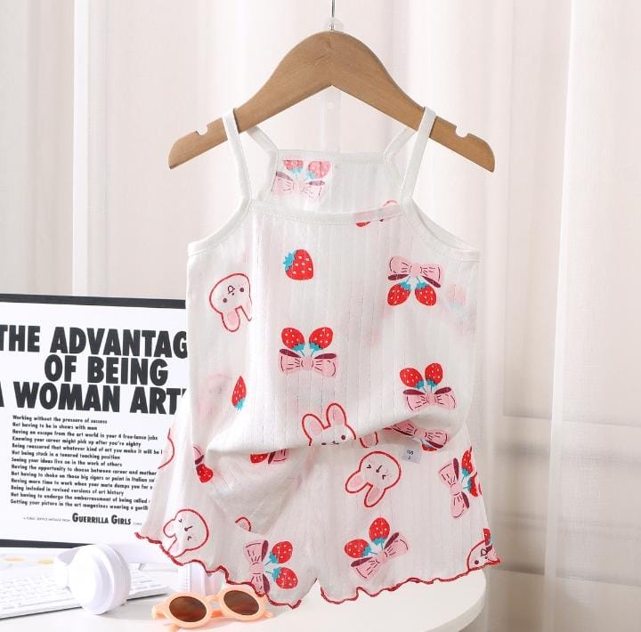 Children's Clothing Sleeveless Tops Pants Pajamas Set 541238 Children's Clothing Sleeveless Tops Pants Pajamas Set 541238