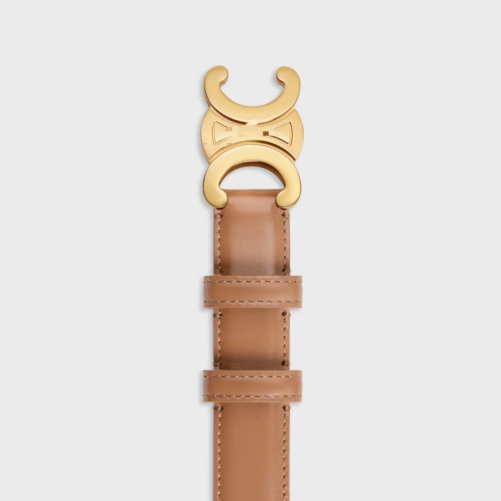 Medium Triomphe Belt in Natural Calfskin B0003 Medium Triomphe Belt in Natural Calfskin B0003