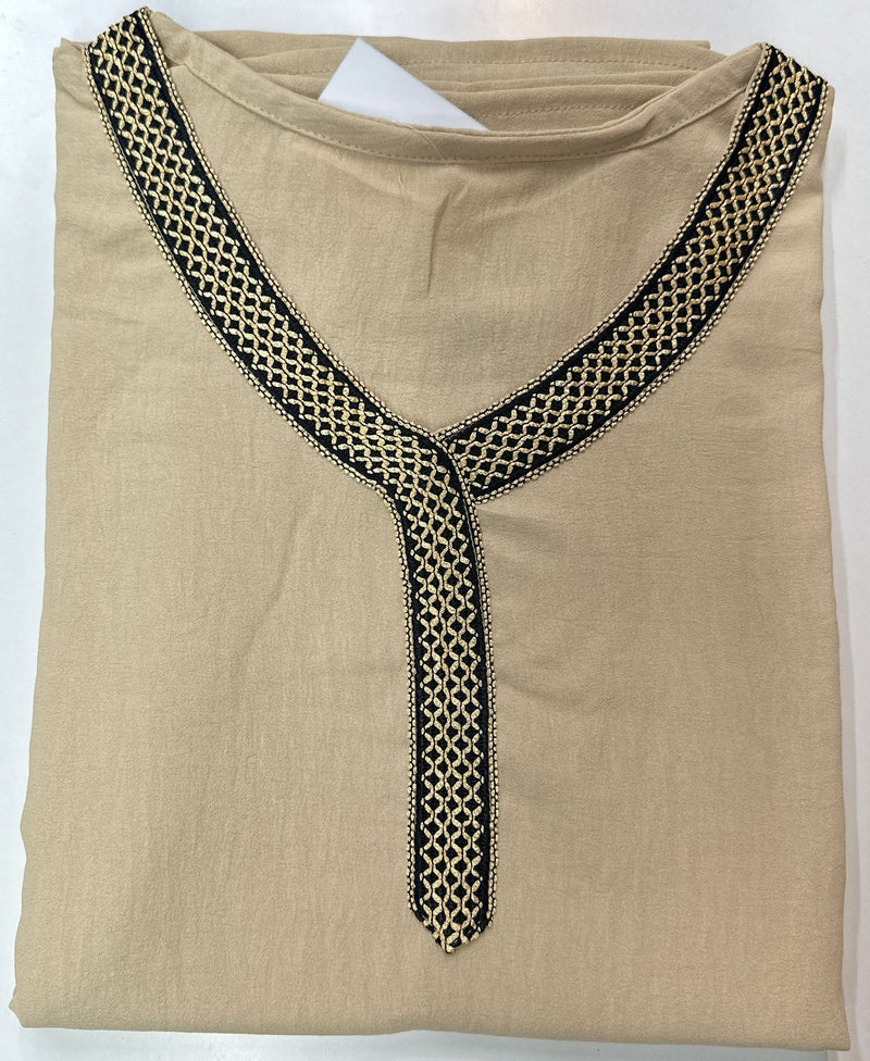 Women’s Fashion Kuwaiti Kaftan 7043 - TUZZUT Qatar Online Shopping