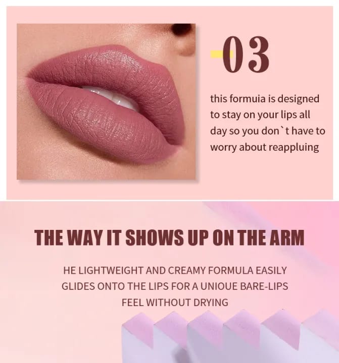 12in1 NEW Ershiqi 12pcs Thanks for the love lip set long lasting lip glaze lip gloss 12in1 NEW Ershiqi 12pcs Thanks for the love lip set long lasting lip glaze lip gloss