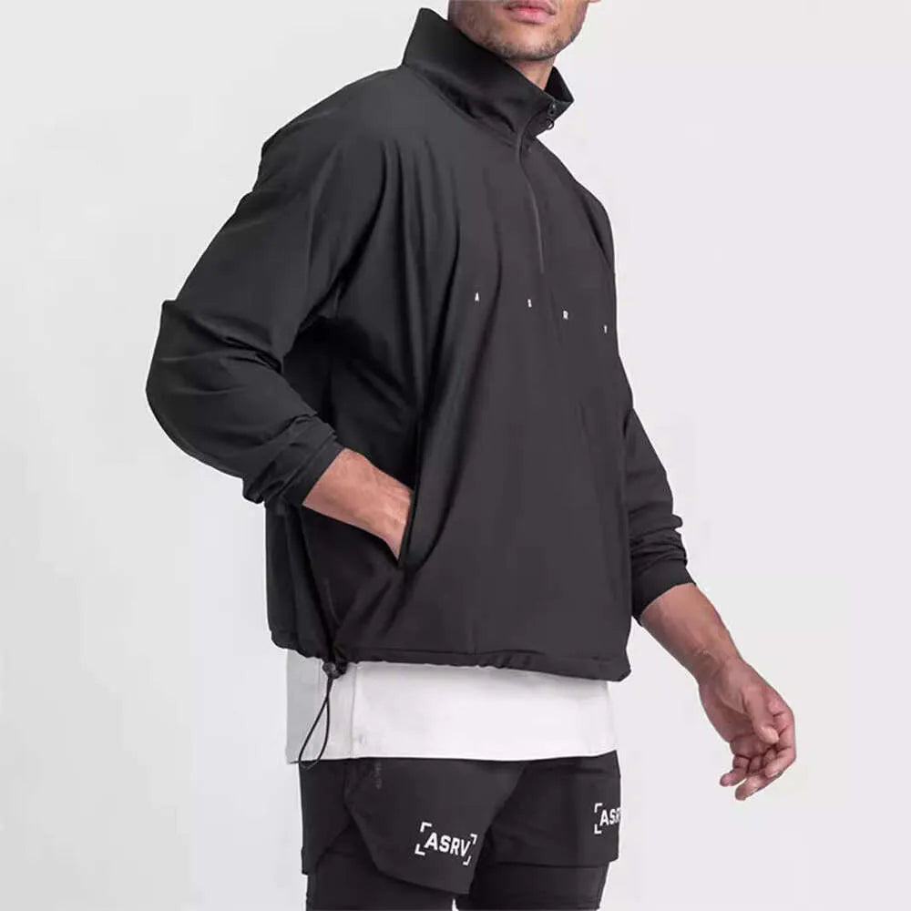 Men's Hoodie Half Zipper Casual Jacket S5040254 Men's Hoodie Half Zipper Casual Jacket S5040254