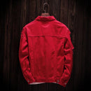 Men's Spring And Autumn Motorcycle Loose Denim Jacket S4964546 M - TUZZUT Qatar Online Shopping