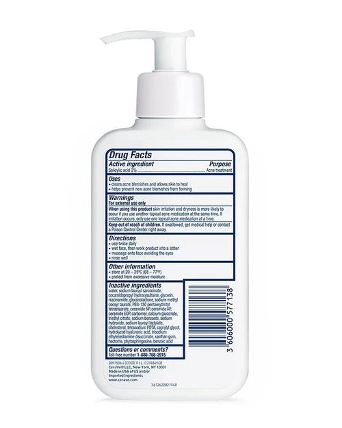 CeraVe Acne Control Cleanser 237ml