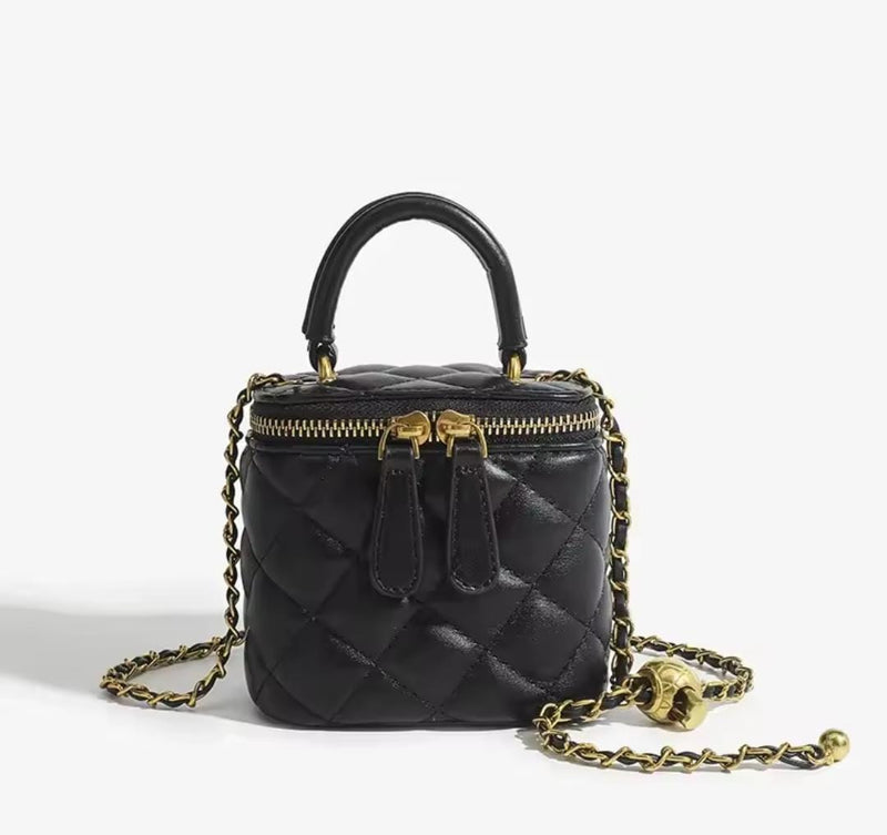 Women's Mini Square Tweed Style Box Bag   S5120533 - TUZZUT Qatar Online Shopping