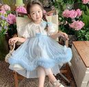 Princess Party Costumes for Kids Frozen Elsa Dresses   546145 - TUZZUT Qatar Online Shopping