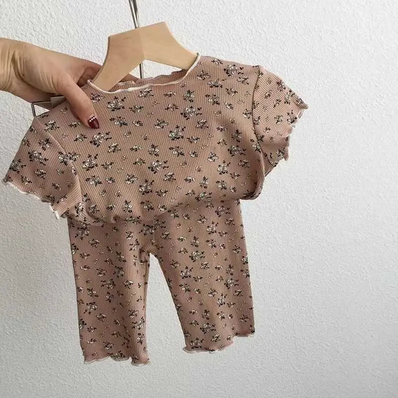 Children wear suit kids clothing for girl's clothing Tshirt sets 1557300 Children wear suit kids clothing for girl's clothing Tshirt sets 1557300