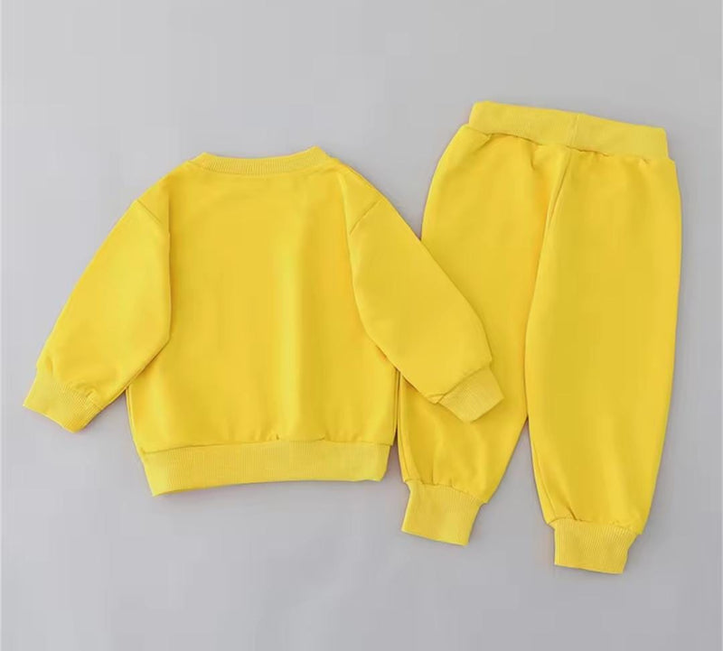 Baby Long sleeved Little Bear Embroidered Hoodie Two Piece Set   1519759 - TUZZUT Qatar Online Shopping