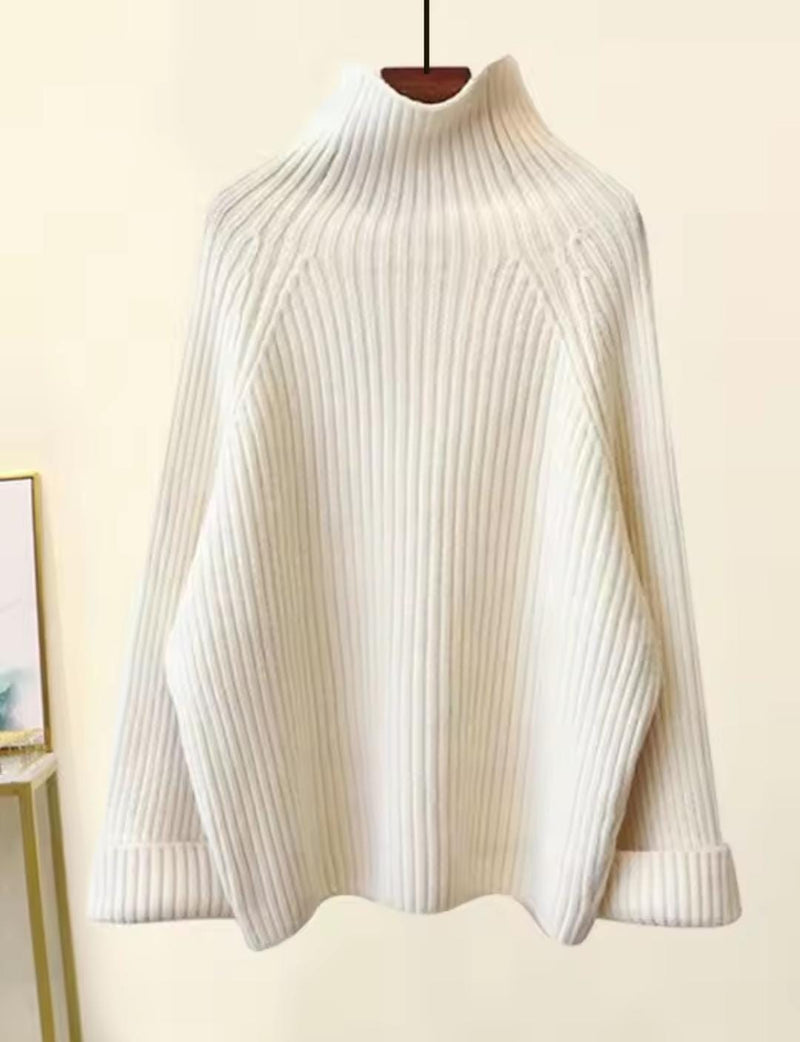 Winter Warm Women Turtleneck Long Sleeve Knit wears 58788